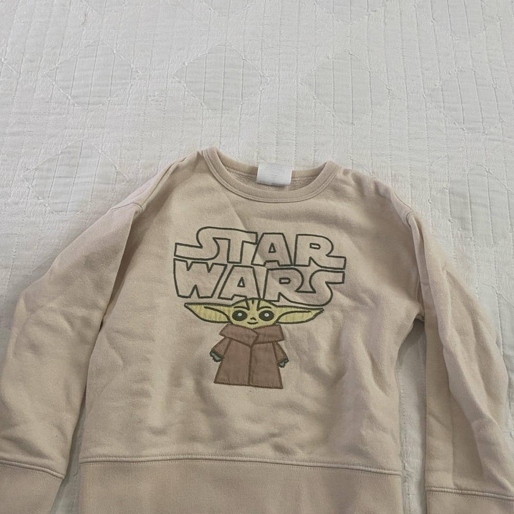 GAP Beige Star Wars Kids Sweatshirt